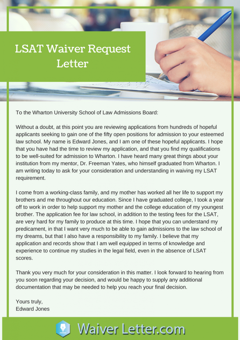 How to Write a Great LSAT Waiver Letter With Our Pro Help